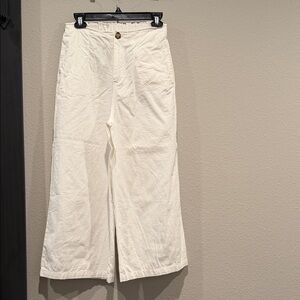 Good Luck Gem Cream Ankle Pants